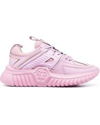 Philipp Plein - Hexagon Runner Low-Top Sneakers - Lyst