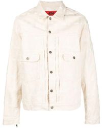 424 - Veste En Jean À Logo Brodé - Lyst