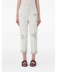Dondup - Koons Distressed Jeans - Lyst
