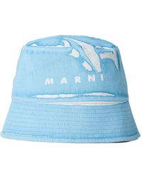 Marni - Logo-Motif Bucket Hat - Lyst