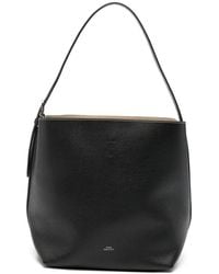 TOTEME - Medium Belted Grained-Leather Tote Bag - Lyst