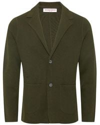 Orlebar Brown - Rainer Pique Wool Jacket - Lyst