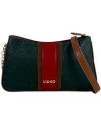 Liu Jo - Small Monogram-Embossed Crossbody Bag - Lyst