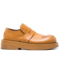 Marsèll - Smooth-grained Leather Loafers - Lyst