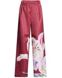 LEO LIN - Elisha Plooibroek Met Bloemenprint - Lyst