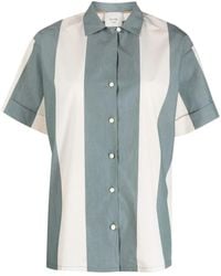 Alysi - Maxi Striped Cotton Shirt - Lyst