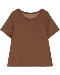 Baserange - Stud-detailing Round-neck T-shirt - Lyst