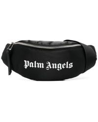 Palm Angels - Logo Nylon Belt Bag Black - Lyst