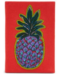 Olympia Le-Tan - Pineapple-Embroidery Clutch Bag - Lyst