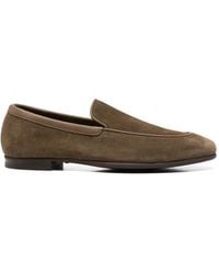 John Lobb - Tyne Ii Suede Slip-On Loafers - Lyst