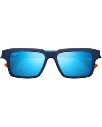 Maui Jim - Kahiko Wayfarer-Frame Sunglasses - Lyst