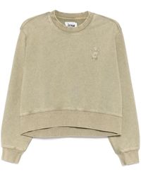 Izzue - Pullover Mit Logo-Stickerei - Lyst