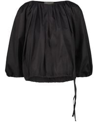 DR. HOPE - Gathered-Detailing Blouse - Lyst