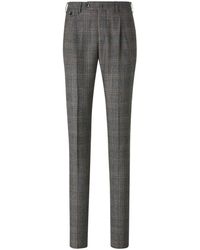 PT Torino - Hose mit Prince of Wales-Muster - Lyst