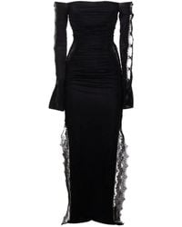 Blumarine - Long-Sleeved Lace Dress - Lyst