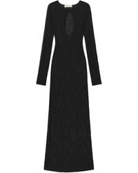 Blumarine - Cut-Out Detail Maxi Dress - Lyst