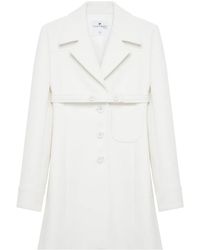 Courreges - Mantel mit Gürtel - Lyst