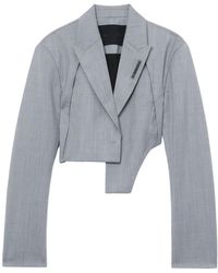 HELIOT EMIL - Asymmetric Virgin-Wool Blazer - Lyst