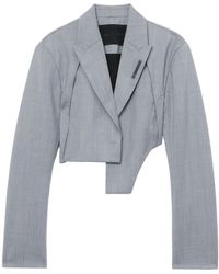 HELIOT EMIL - Asymmetric Virgin-Wool Blazer - Lyst
