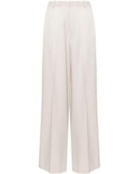 Theory - Pleated Tailored Trousers - Lyst