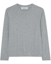 Rohe - Slub Melange T-Shirt - Lyst