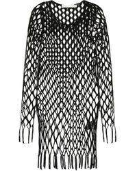 Christopher Esber - Knitted Mesh Mini Dress - Lyst