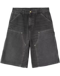 Carhartt - Og Double Knee Denim Shorts - Lyst