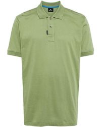 PS by Paul Smith - Logo-tag Cotton Polo Shirt - Lyst