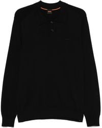 BOSS - Polo de mezcla de algodón - Lyst