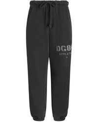 Dolce & Gabbana - Trainingsbroek Met Grafische Zijstreep - Lyst