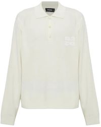 DSquared² - Logo-Embroidered Wool Sweater - Lyst
