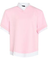 A.W.A.K.E. MODE - Double-Collar Layered-Effect Top - Lyst