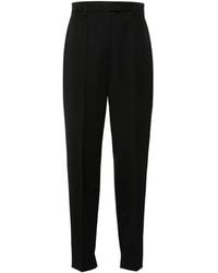 Prada - Pantaloni Affusolati Con Pieghe - Lyst