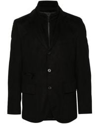 Karl Lagerfeld - Blazer Monopetto Con Inserti - Lyst