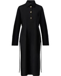 Fabiana Filippi - Long-Sleeve Midi Shirt Dress - Lyst