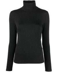Majestic Filatures - Camisa Con Cuello Vuelto - Lyst