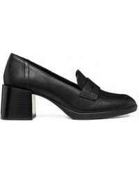 Geox - Walk Block-Heel Penny Pumps - Lyst