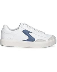 Skechers - Eden Lx Leather Panelled Sneakers - Lyst