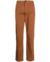 PS by Paul Smith - Mid-rise Straight-leg Trousers - Lyst