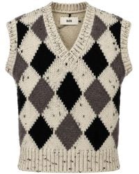 SOLOTRE - Pull À Col V - Lyst