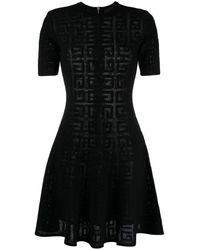 Givenchy - Jacquard-Kleid in A-Linie - Lyst