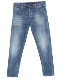 Michael Coal - Distressed Faded-Effect Jeans - Lyst