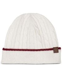 Eleventy - Bonnet Torsadé En Cachemire - Lyst