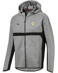 PUMA - X Scuderia Ferrari Zip Hoodie - Lyst