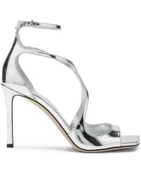 Jimmy Choo - Azia Ankle-Strap Stiletto Sandals - Lyst