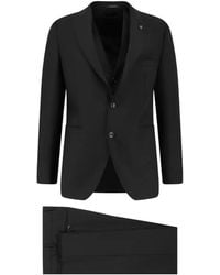 Tagliatore - Peak Lapel Two-Button Suit - Lyst