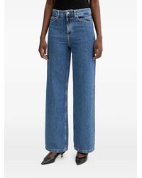BOSS - Wide-Leg Jeans - Lyst