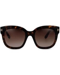 Tom Ford - Lunettes De Soleil À Monture Papillon - Lyst