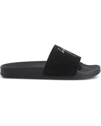 Giuseppe Zanotti - Brett Crystal-Embellished Sandals - Lyst