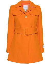 Patou - Blazer En Laine Vierge À Taille Ceinturée - Lyst